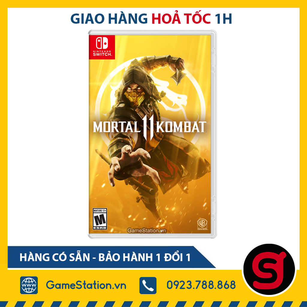 Game Mortal Kombat 11 - Cho Máy Nintendo Switch