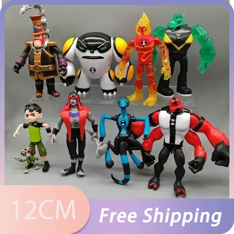 Ben 10 Action Figure - Omnitrix Collectible Pvc Figures With