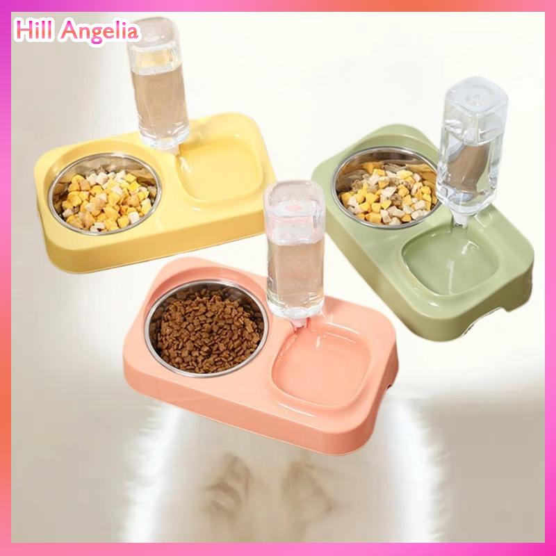 [Hill Angelia] Pet chai nước tự động cho ăn nước cho một bát nước uống con chó con mèo uống bát