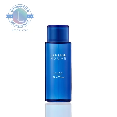 LANEIGE Homme Active Water Skin Toner 180ml- Soothing Toner, Enhances and Locks Moisture, Suitable for all Skin Types