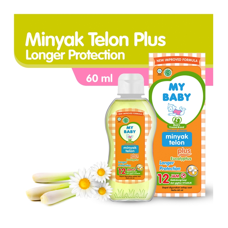 My Baby Minyak Telon Plus Longer Protection 12JAM