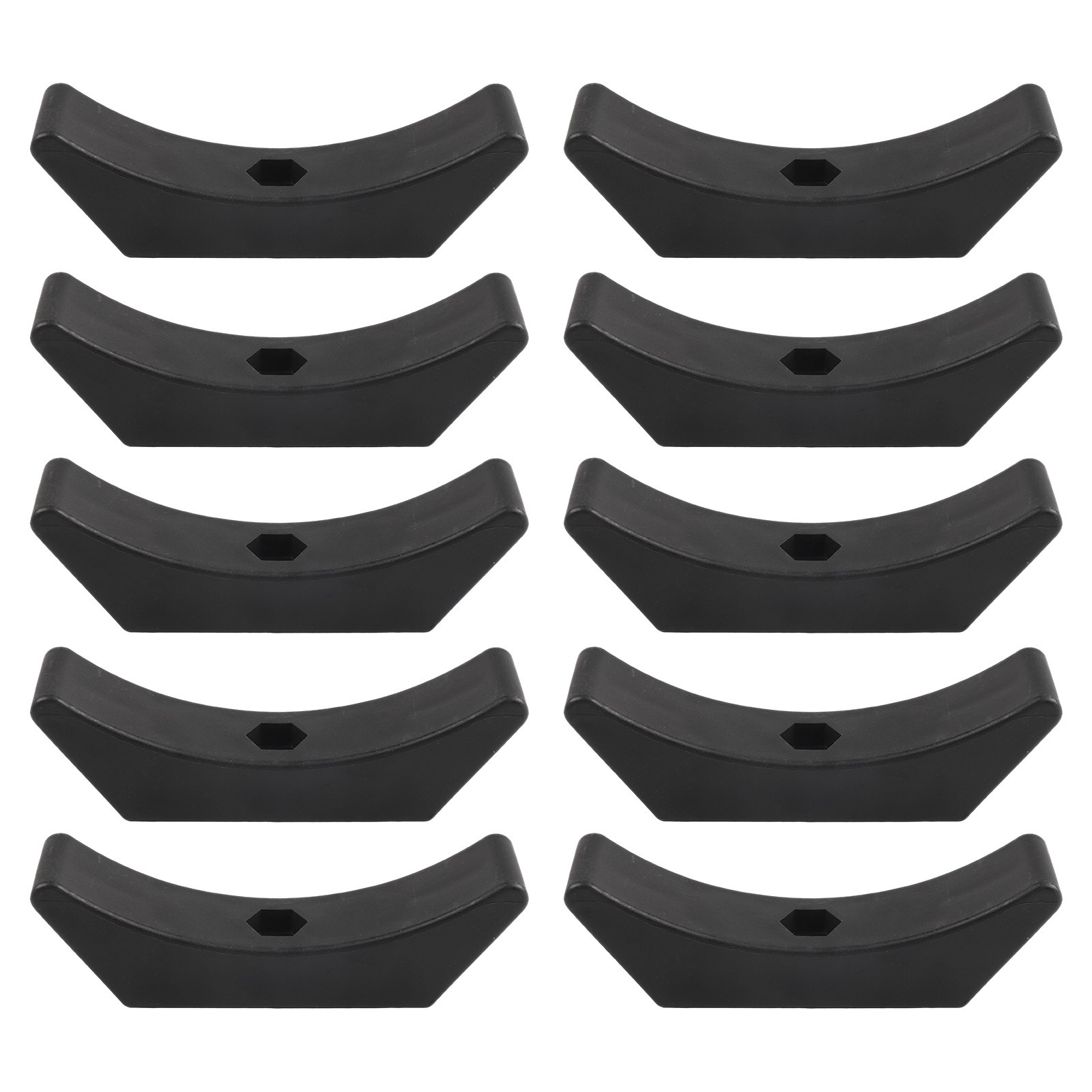 10PCS cao su quả tạ yên kệ giữ thiết bị của bạn an toàn và có tổ chức