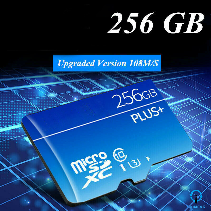 32GB 64GB 128GB 256GB Micro SD HC Class 10 TF Flash SDHC Memory Card with