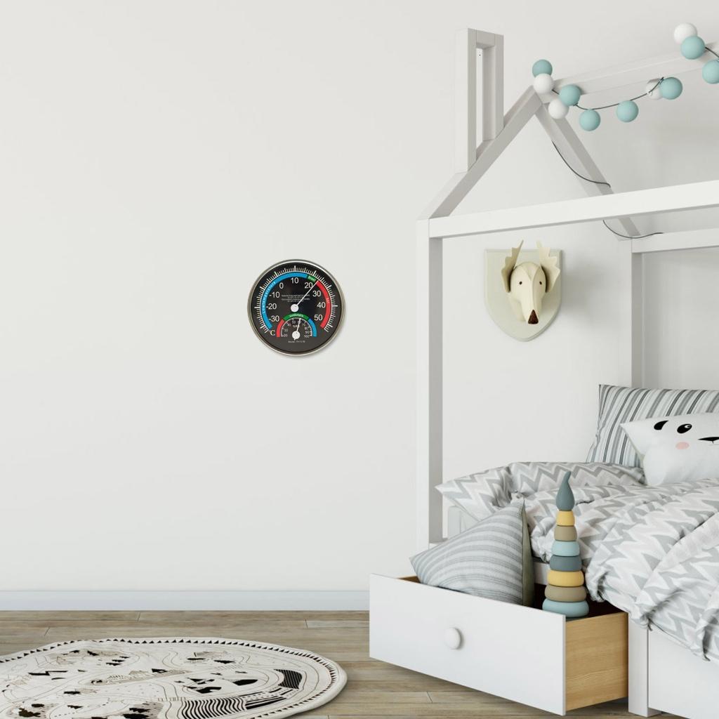 Gắn tường Nhiệt kế ẩm kế cho văn phòng vườn chính xác nhiệt độ ẩm kế