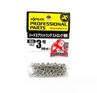 Xesta Split Rings Strong Value Pack Yellow Package Size 3 100 pieces 7949