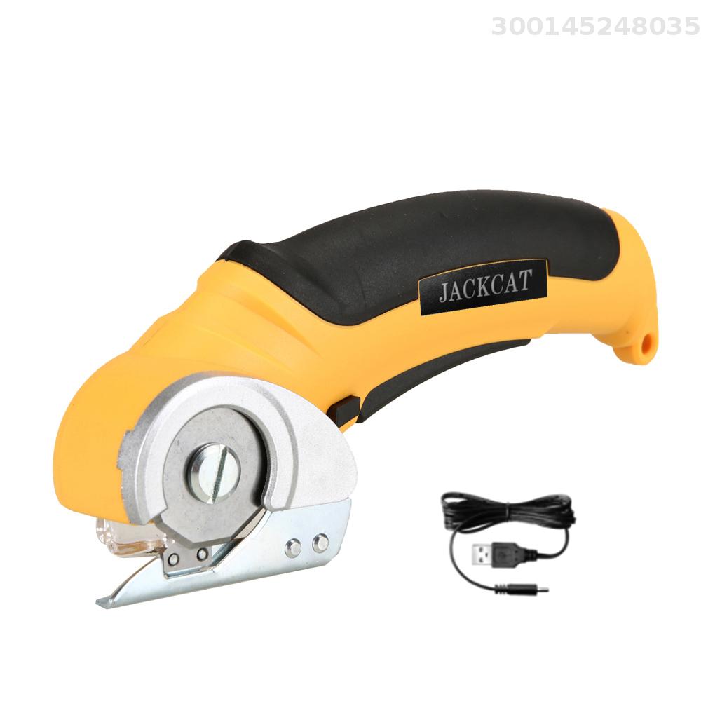 Handheld Electric Cloth Cutter Brush Motor Portable Fabric Cutting Machine Paperboard Leather Rug Plastics Trimmer