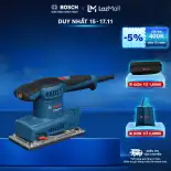 Máy Chà Nhám Rung Bosch GSS 20-18 A  Công Suất 200W  Chà Nhám Mịn, Hiệu Quả Cao