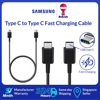 Samsung Type C to Type C Fast Charging Cable for Note 20/ 11/ 10/ 10+/ 9/ 8/S20/ S10/ S9 /S8 / S8+ Plus / Data