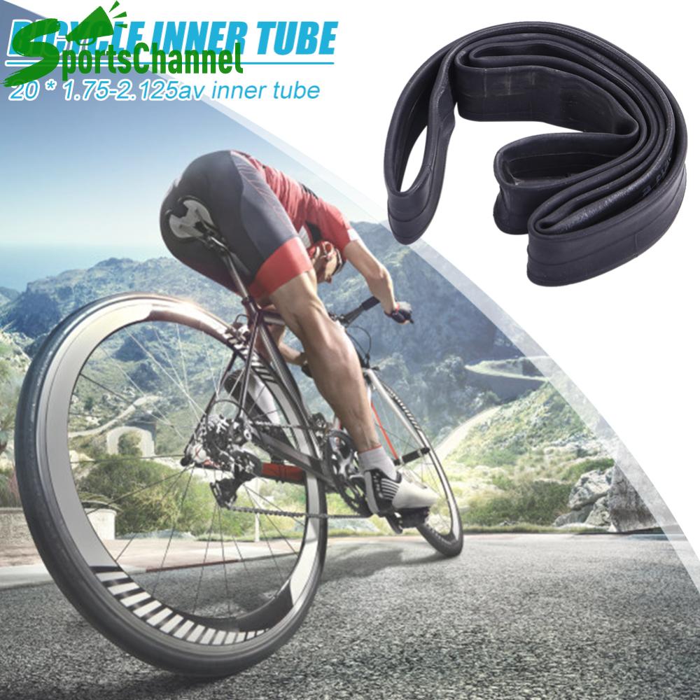 20x75/2 125av xe đạp cao su butyl bên trong lốp xe đạp Inflatable ống bên trong