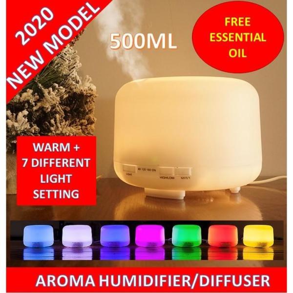 [Lowest Price]Remote 500ml Aroma Diffuser / Ultrasonic Humidifier / Humidifier / Air Humidifier / Diffuser Singapore