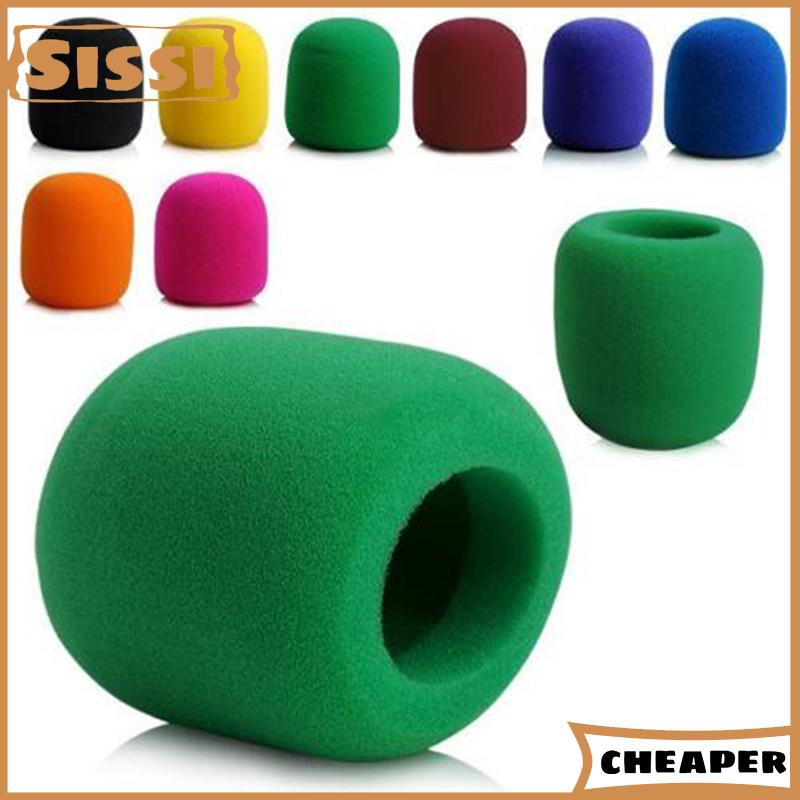 Sissi Tấm chắn gió chắn gió micrô cầm tay 10 màu Tấm bọc xốp