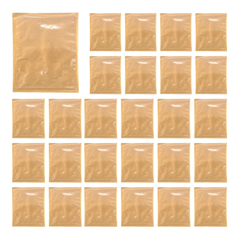 100pcs Heat Seal Bakery Bags Grease Proof Kraft Paper Biscuit Packaging Cake Bags for Packaging Donu