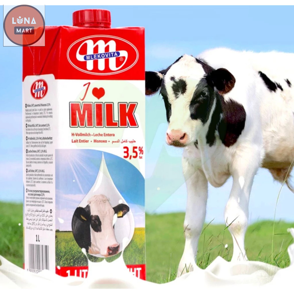 Sữa tươi tiệt trùng nguyên kem Mleko 1L