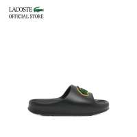 LACOSTE รองเท้าแตะผู้ชาย MENS SERVE SLIDE 2.0 รุ่น 52CMA0001 - BLACK