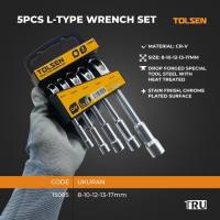 TOLSEN Kunci L Set 5 Pcs L-Type Wrench Crv 8-17Mm - 15085