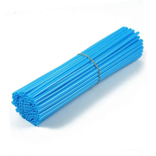 Dhfj72pcs Motocross xe máy Dirt Bike off road bánh xe rim nói shrouds skins bao gồm MTB bánh xe rim nói cho Honda cho kawasakihghs