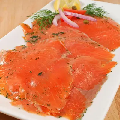 Catch Seafood Smoke Salmon Gravlax - Frozen