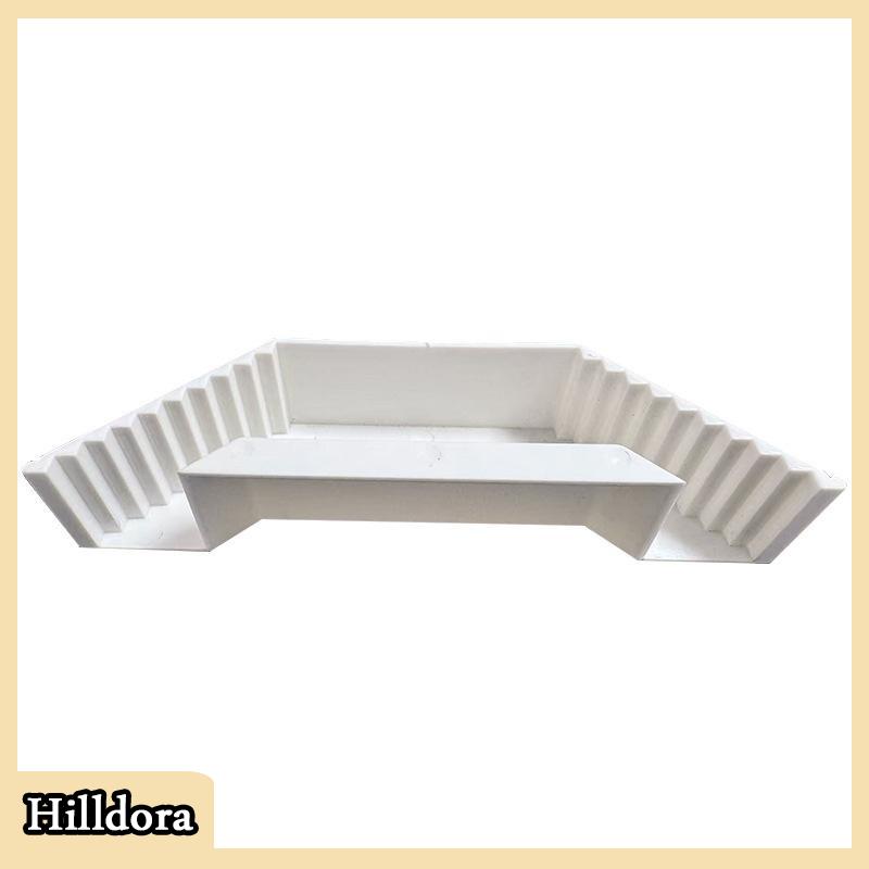 [Hilldora] ABS Aquarium Cave góc đường hầm mở rộng Non-trượt dưới bước Aquarium Tunnel thủy sản trang trí phụ kiện - 4