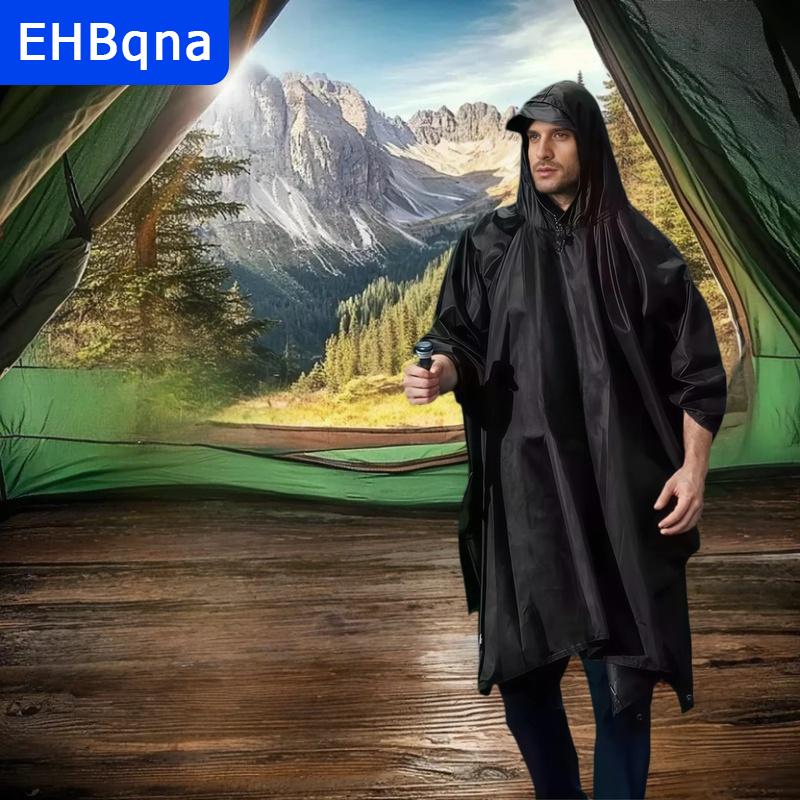 [COD] EHBqna SPORTS เสื้อกันฝนกันฝนสำหรับเดินทางเสื้อกันฝนกันฝนกันน้ำมีฮู้ดกันแดดสำหรับการตั้งแคมป์กลางแจ้งตกปลาปั่นจักรยานปีนเขา ราคา 172 บาท*ส่งฟรี