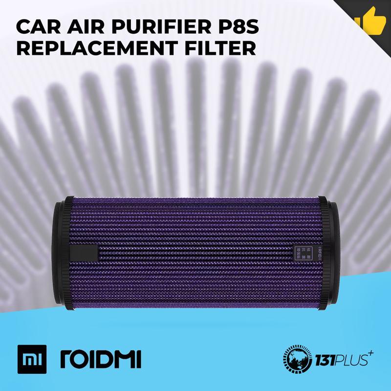 Xiaomi RoidMi Car Air Purifier P8S Replacement Filter 3-Layers Blocking Bacterial Mold Mites H11 PM2.5 Filtering Formaldehyde Toluene Sulfur Dioxide Removal Singapore