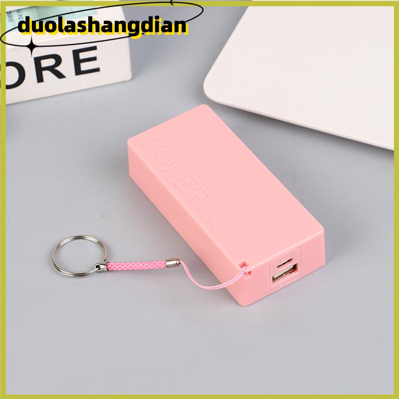 [Duola] Điện thoại di động ngân hàng sạc pin gói cho trường hợp tự làm hộp Protable đầy màu sắc stroage hộp - 5