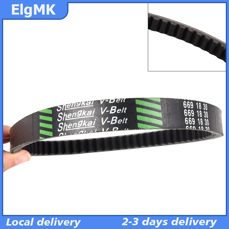 ElgMK Đai truyền động 669 18 30 Xe tay ga 49cc 50cc Go Kart GY6 CVT cho taotao roketa