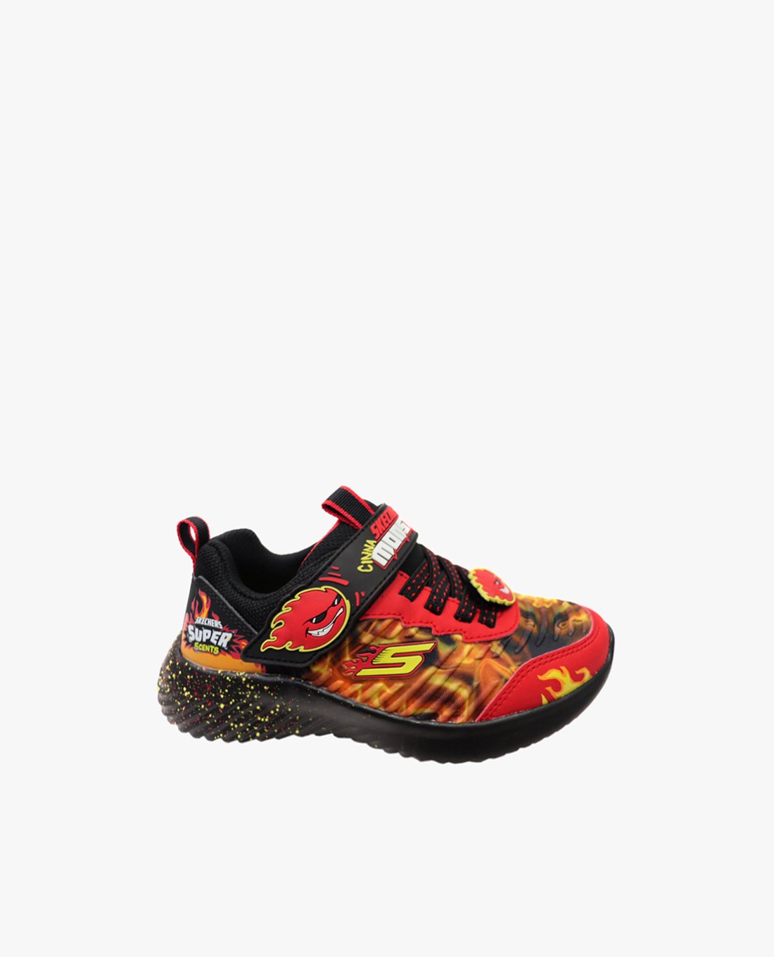 SKECHERS - Giày sneakers bé trai cổ thấp Bounder 402180L-BKRD