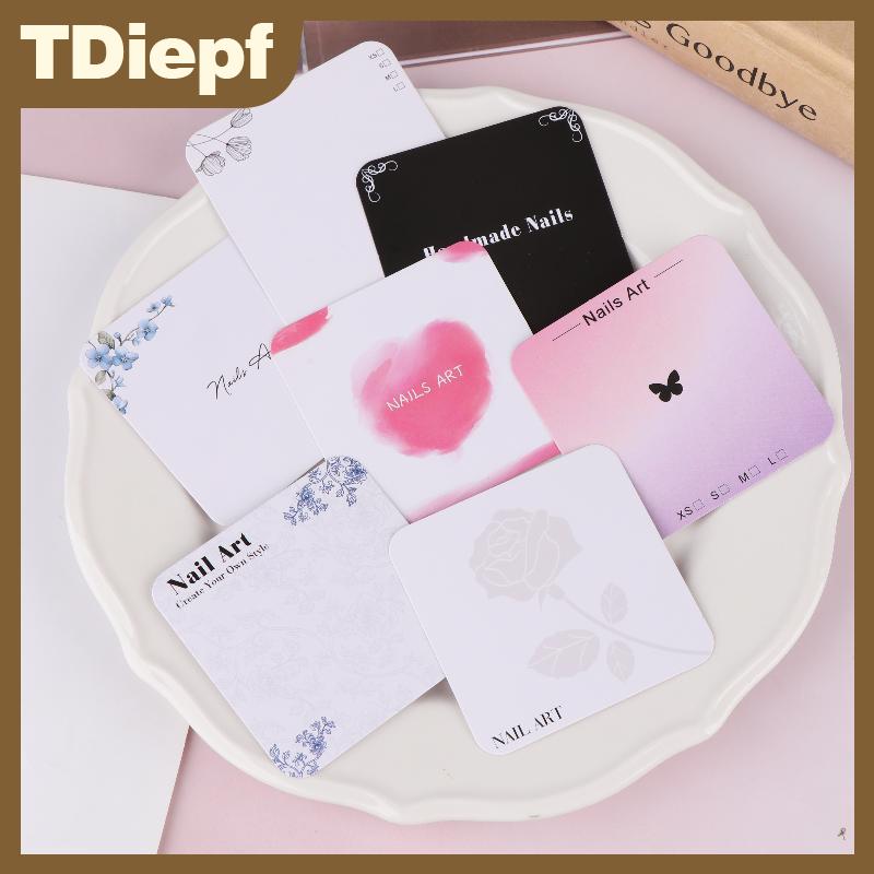 TDiepf 20 Tờ Báo Chí Trên Móng Tay Dưới Hoa Mô Hình Các Tông Ảnh Prop Handmade Giả Móng Tay Nghệ Thuật Mẹo Hiển Thị Hiển Thị Thẻ Làm Móng Tay Công Cụ