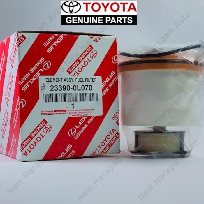FUEL FILTER TOYOTA 0L070 INNOVA REBORN-FORTUNER-HILUX SARINGAN SOLAR Harga 1,238,000 rupiah*Gratis Ongkir