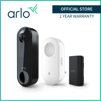 Arlo Complete Wireless Doorbell Bundle ( AVD2001B + AC2001 + VMA2400 )