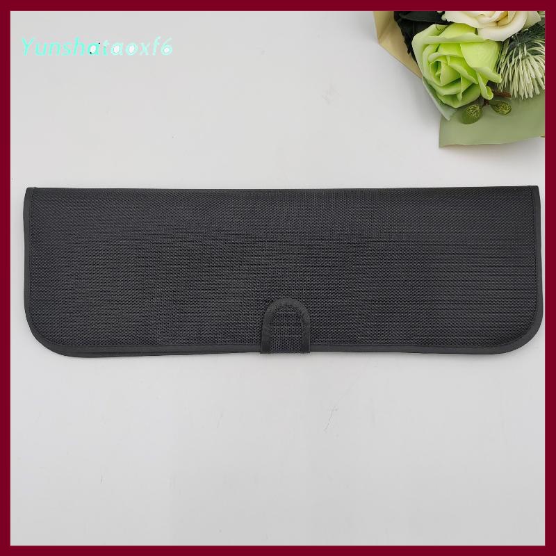 yunshataoxf Xách tay chống nhiệt Thảm chịu nhiệt Mat Pouch cho tóc ép tóc phẳng sắt uốn sắt công cụ ngăn chặn bỏng công cụ tạo kiểu tóc du lịch tổ chức - 5