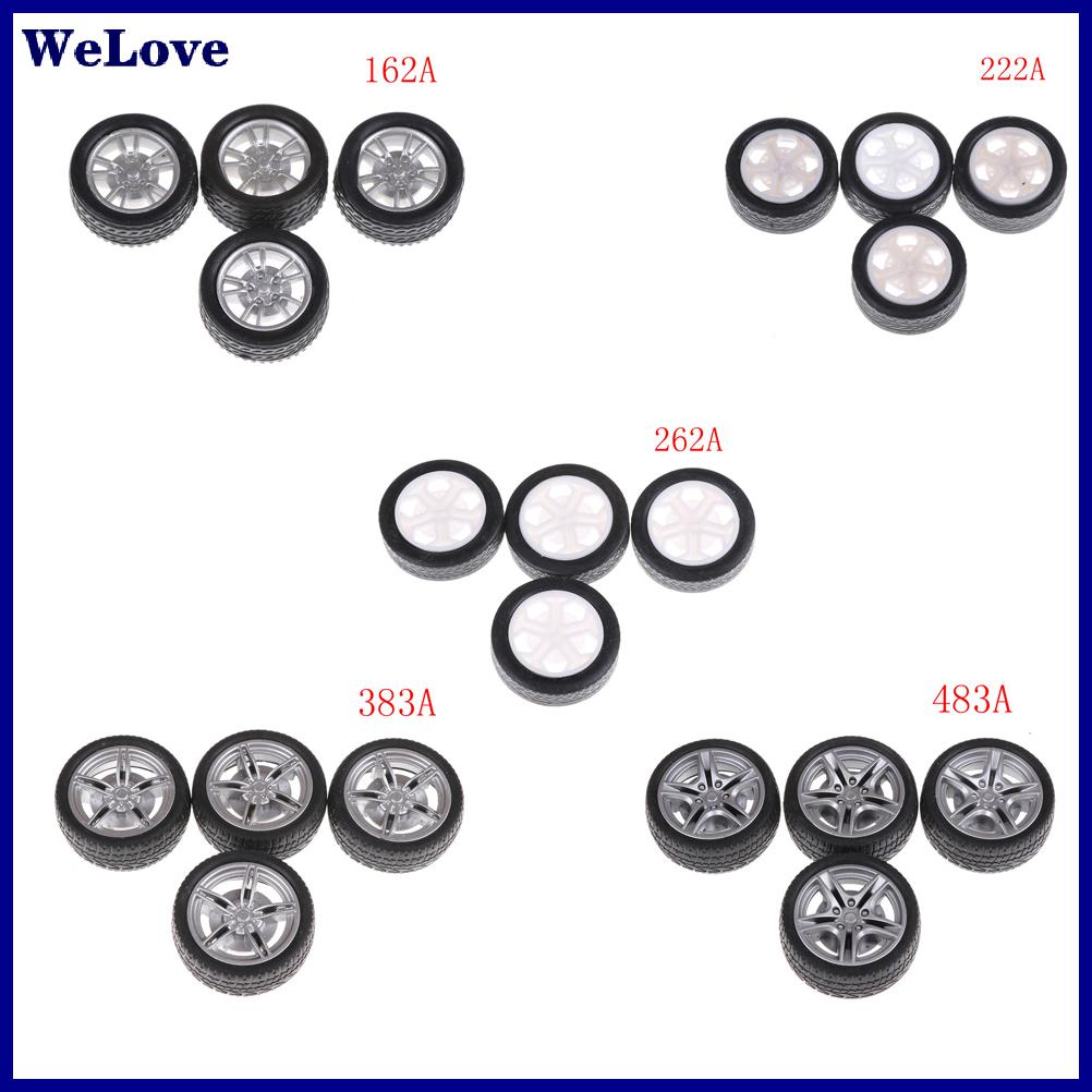 We[love] 4 chiếc bánh xe lốp cao su mô hình RC phụ kiện xe hơi dia16mm 22mm 26mm 38mm 48mm