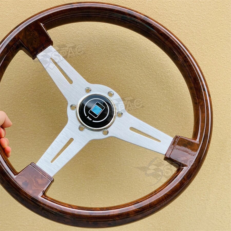 【Unbeatable Prices】 Jdm Car Steering Wheel For Car Auto Racing Drifting Wood Film Steering Wheel