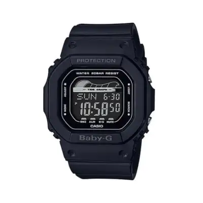 [Luxolite] Casio Baby-G Glide BLX560-1D BLX-560-1D BLX-560-1DR Sport Lineup Black Resin Band Watch