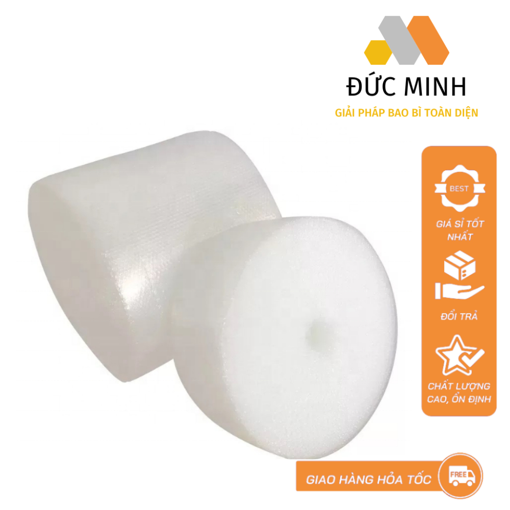 Cuộn Bóng Khí, xốp nổ, gói hàng, bọc hàng kích thước 20x100cm, 30x100cm, 50x100cm