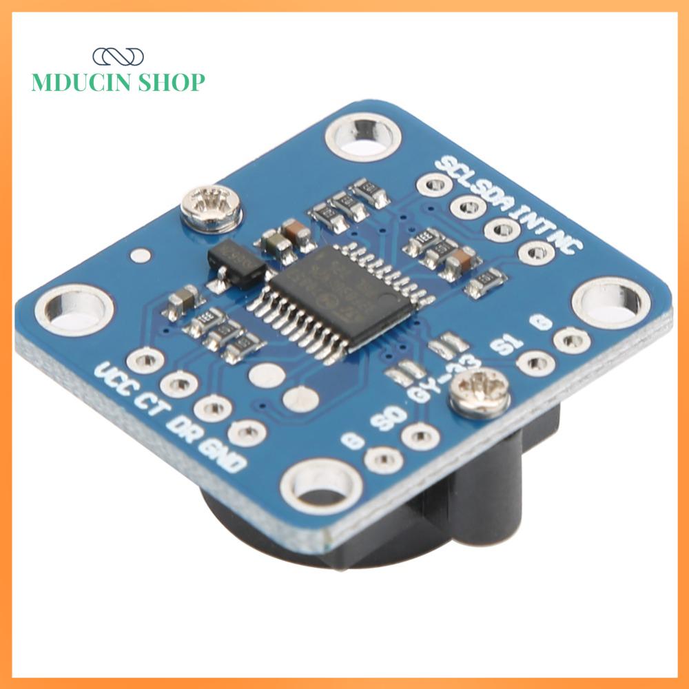 MDUCIN SHOP Con chip TCS34725 Cảm biến màu sắc Thay thế TCS230 TCS3200 GY-33. Cảm biến nhận biết màu sắc Phần công cụ 3-5v Bảng cảm biến màu sắc Máy đo màu
