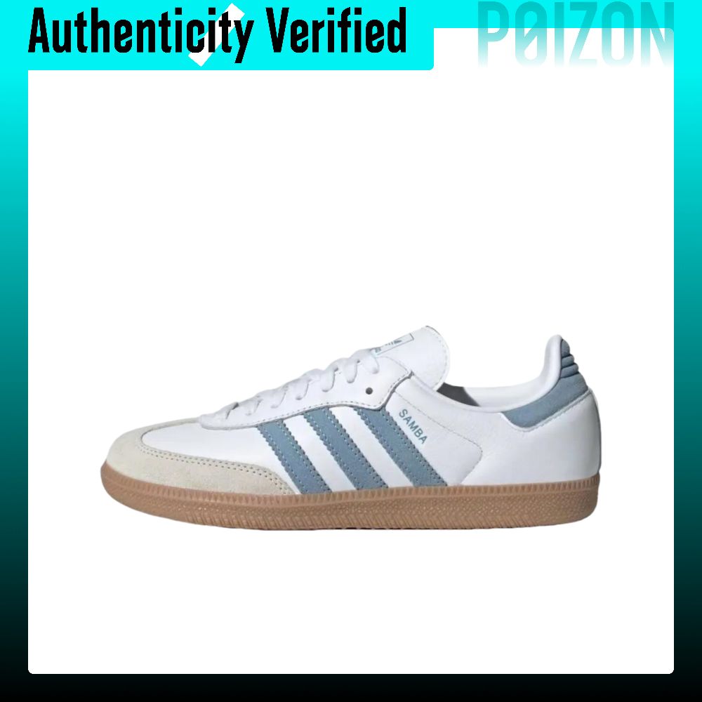 รองเท้าผู้หญิง adidas Originals SAMBA OG Low top รองเท้าสเก็ตบอร์ดผู้หญิงสีฟ้าสีขาว JS1391 ราคา 9,117 บาท*ส่งฟรี