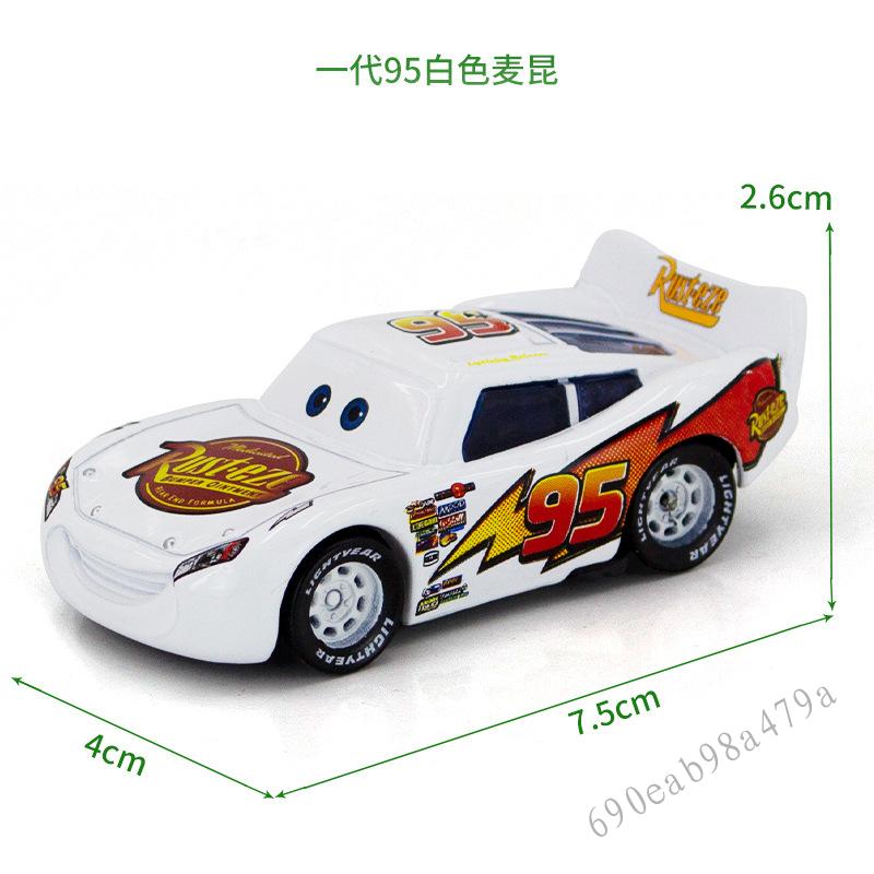 Ô tô đồ chơi hợp kim Lightning McQueen số 66 - Mô hình kim loại quà tặng giáng sinh cho trẻ em - 7
