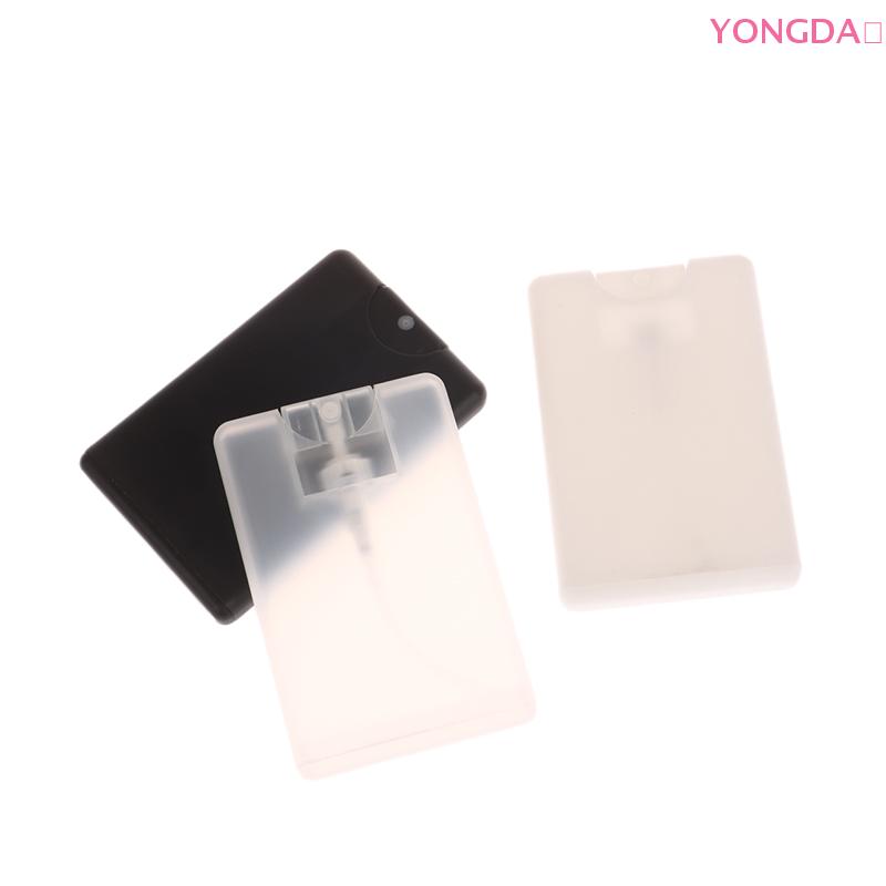 YONGDA💕 Chai xịt nước hoa có thể bơm lại 20ml Chai xịt thẻ cầm tay khử trùng tay chai rượu Snap Chai du lịch đóng gói phụ