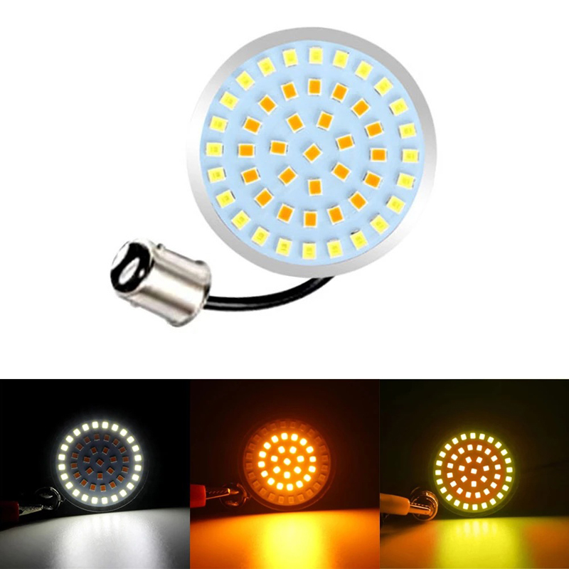 Bóng Đèn 1157 Đèn Báo Rẽ Xe Máy Đèn Chip LED 3030 Cho Xe Máy Harley