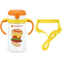 SKATER Foldable Straw Mug Baby Straw Cup 370ml Dinosaur / Unicorn / Rabbit / Bear