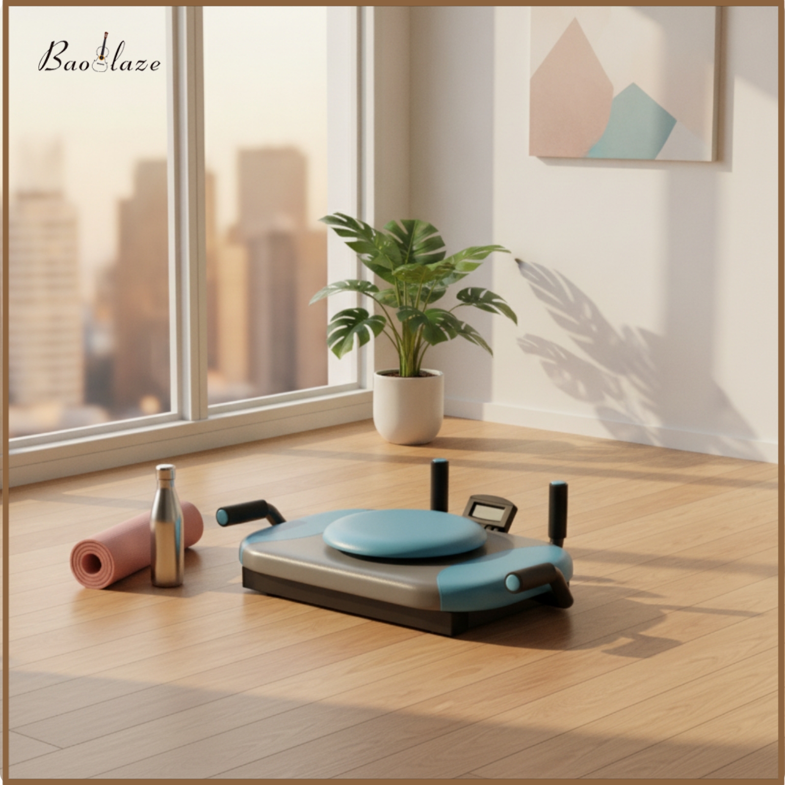Baoblaze Multi-Function Push-up Board Compact Push-up Board with Handles Versatile Portable Home Gym Space-Saving for Adults ราคา 2,447 บาท*ส่งฟรี