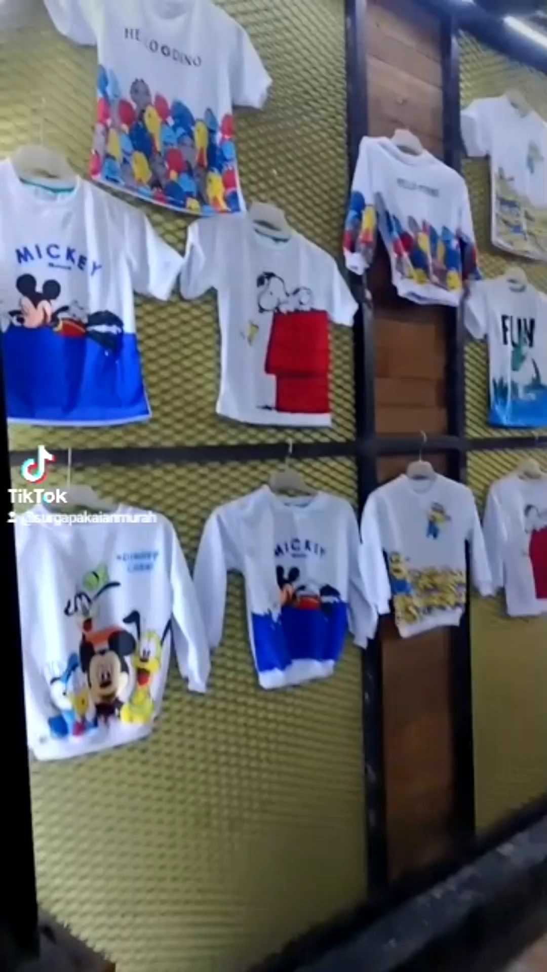 kaos anak atasan unisex laki-laki perempuan cod mario bross