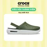 Giày Clog Unisex Crocs InMotion Graphic - Army Green - 212540-309