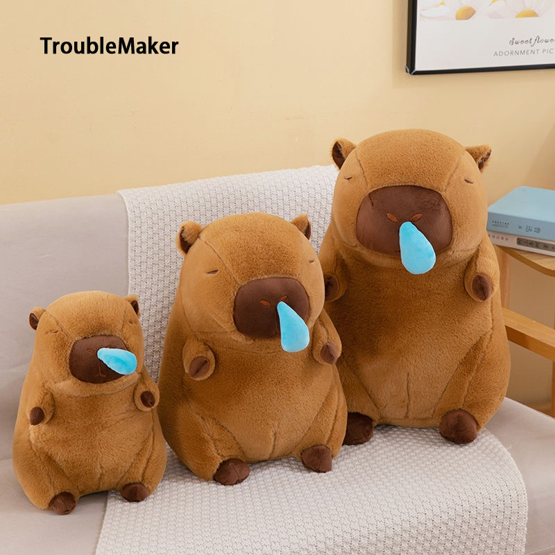 TroubleMaker TomorrowPlush toy, dolphin doll, Runny nose, Kabara doll, cartoon, super cute, Q Bom Soft, creative, fun gift 0468 ราคา 133 บาท*ส่งฟรี
