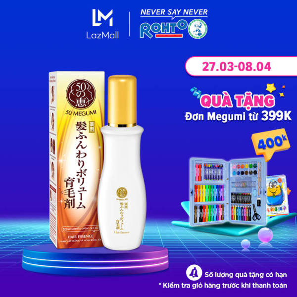 Tinh chất dưỡng và ngăn rụng tóc 50 Megumi Hair Essence 120ml giá rẻ