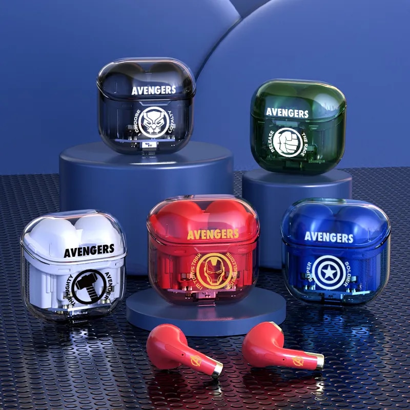 Marvel Wireless Bluetooth Earphones with High Audio Quality and Long