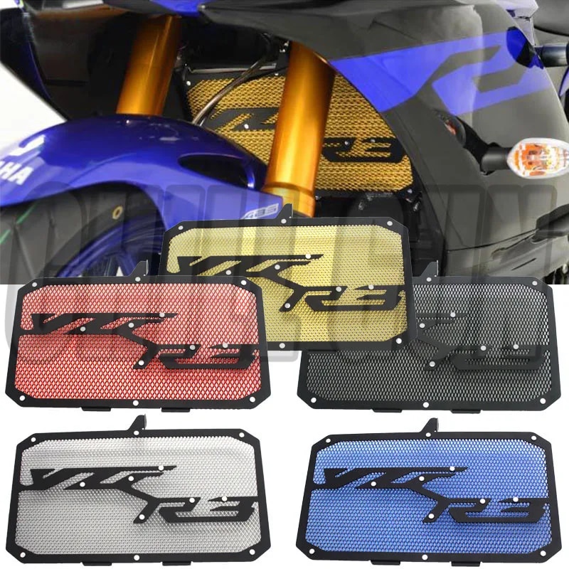 【Pre-order】 Motorcycle Accessories R3 Cnc Radiator Cover Radiator Grille Guard Cover Protector For Y