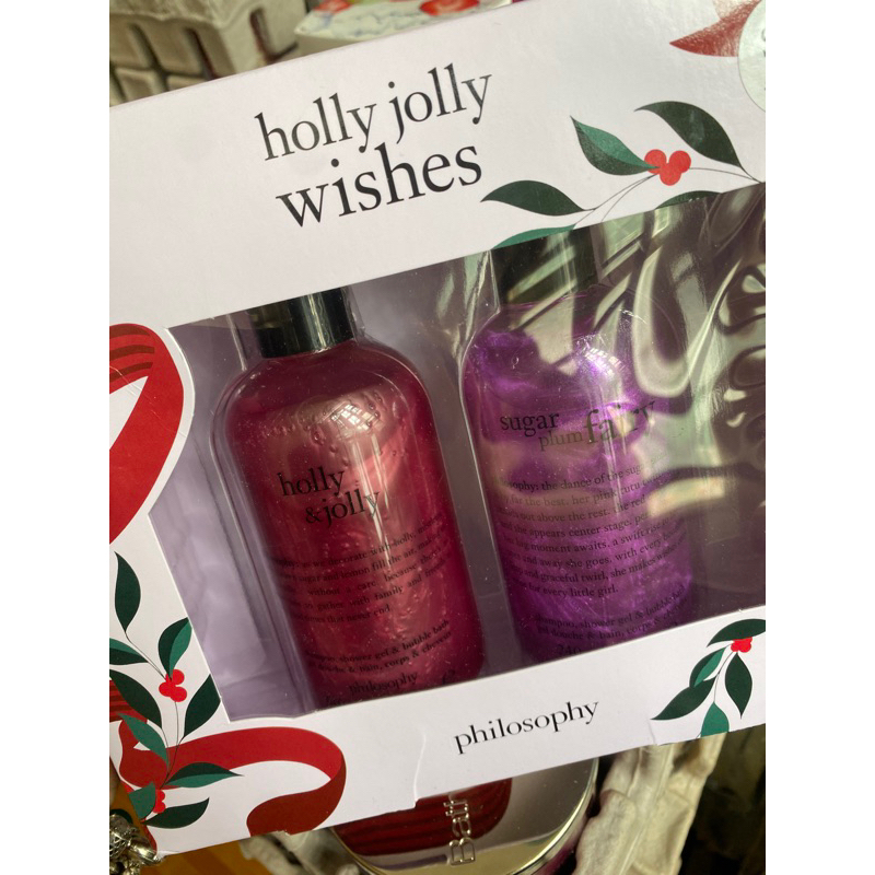 Set sữa tắm philosophy holly jolly wishes