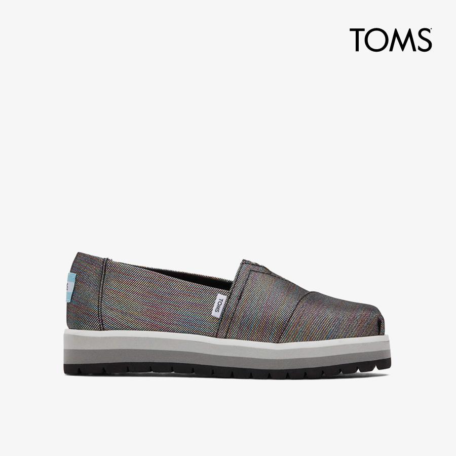 Giày lười bé gái toms alp platform